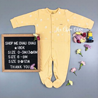 Nous body có tất vàng noel 0m-9m