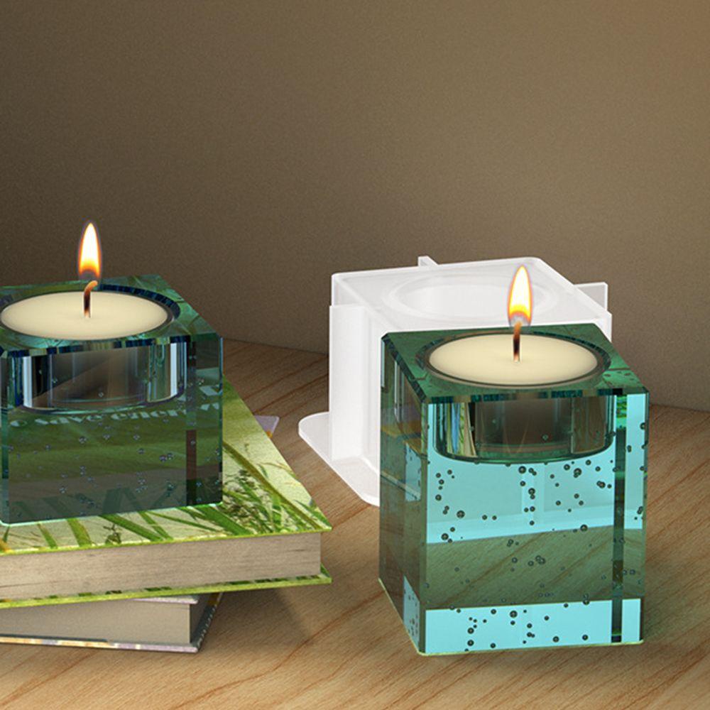 MUVAKO Khuôn Silicone Làm Đế Nến Thủ Công DIY