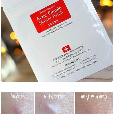 Miếng dán mụn Cosrx Acne Pimple Master Patch và Cosrx The Clear Pit Master Patch