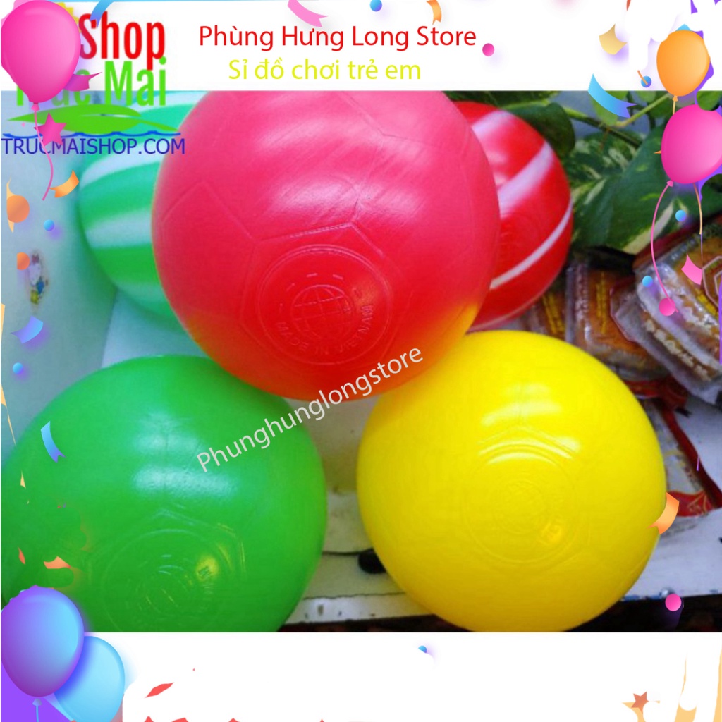 Đồ chơi bóng đá Việt Nam ✅ bóng nhựa phi 20cm