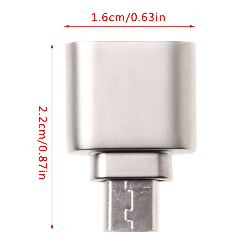 Đầu đọc thẻ nhớ Micro SD TF kết nối USB OTG cho Samsung Xiaomi Huawei Android