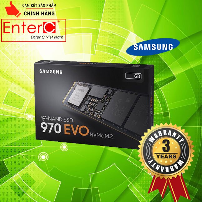 [ ] Ổ Cứng SSD Samsung 970 EVO PCIe NVMe M.2 2280 250GB / Bảo Hành 3 Năm