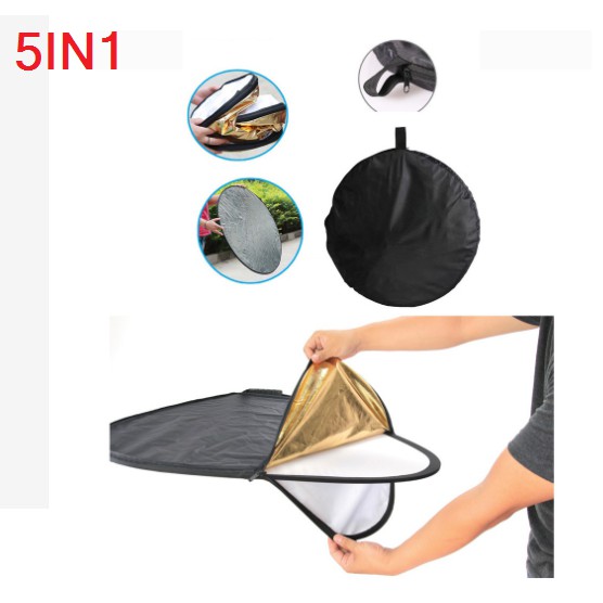 Tấm hắt sáng 5 trong 1 loại 60cm 80cm và 110cm