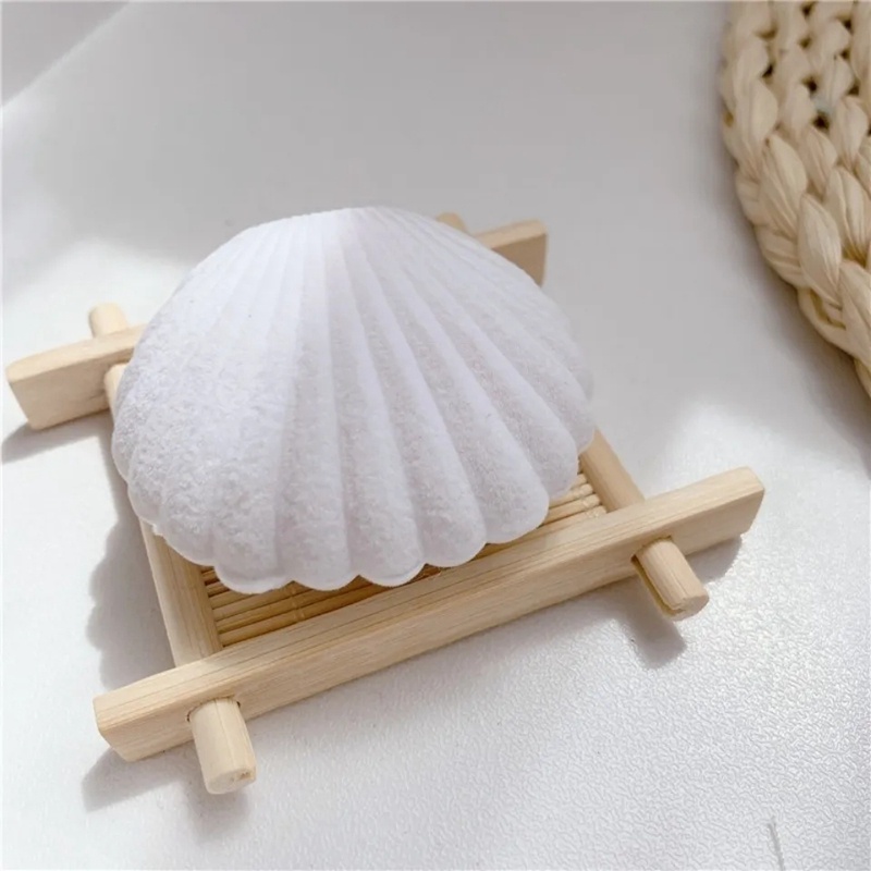 Hộp Đựng Trang Sức Hình Vỏ Sò Đính Ngọc Trai Thời Trang