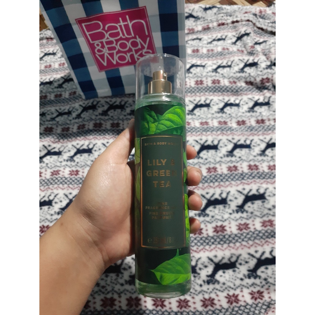❤️ Xịt Thơm Bath & Body Works - Lily & Green Tea  30ml/50ml/100ml/Full Seal