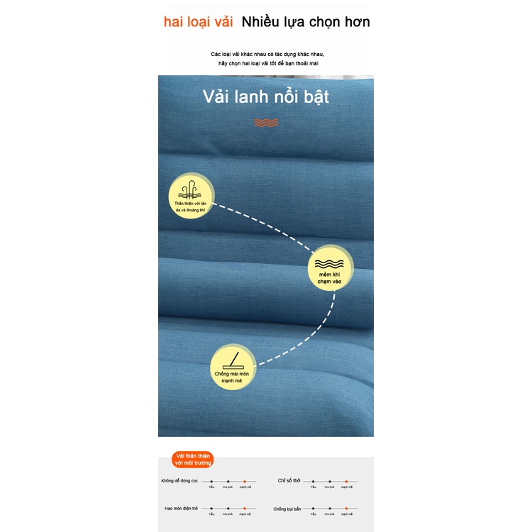 Ghế tựa lưng ngồi bệt tatami có thể gập vào thể bỏ vỏ để giặt 5 chế độ điều chỉnh - tặng kèm gối