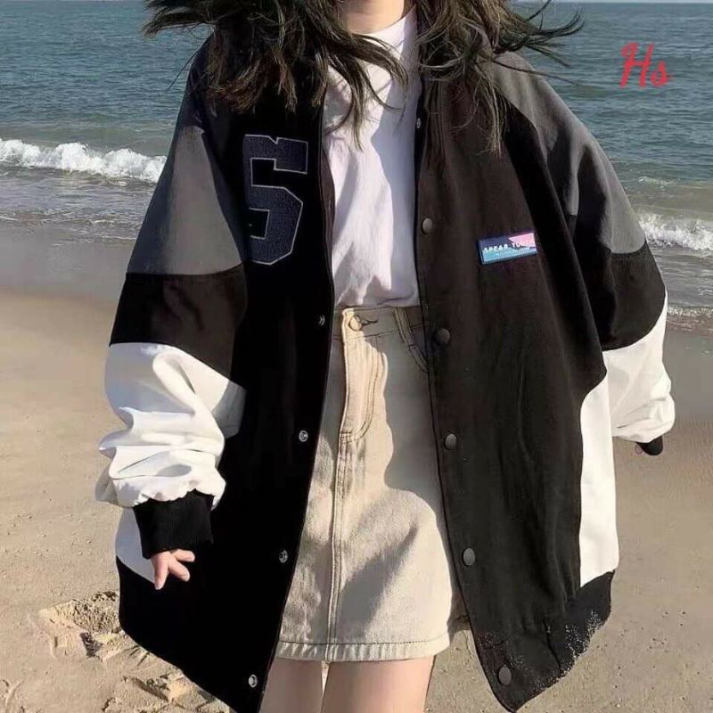 ✔️❌✔️Bomber phối tay in số 5 _R0T