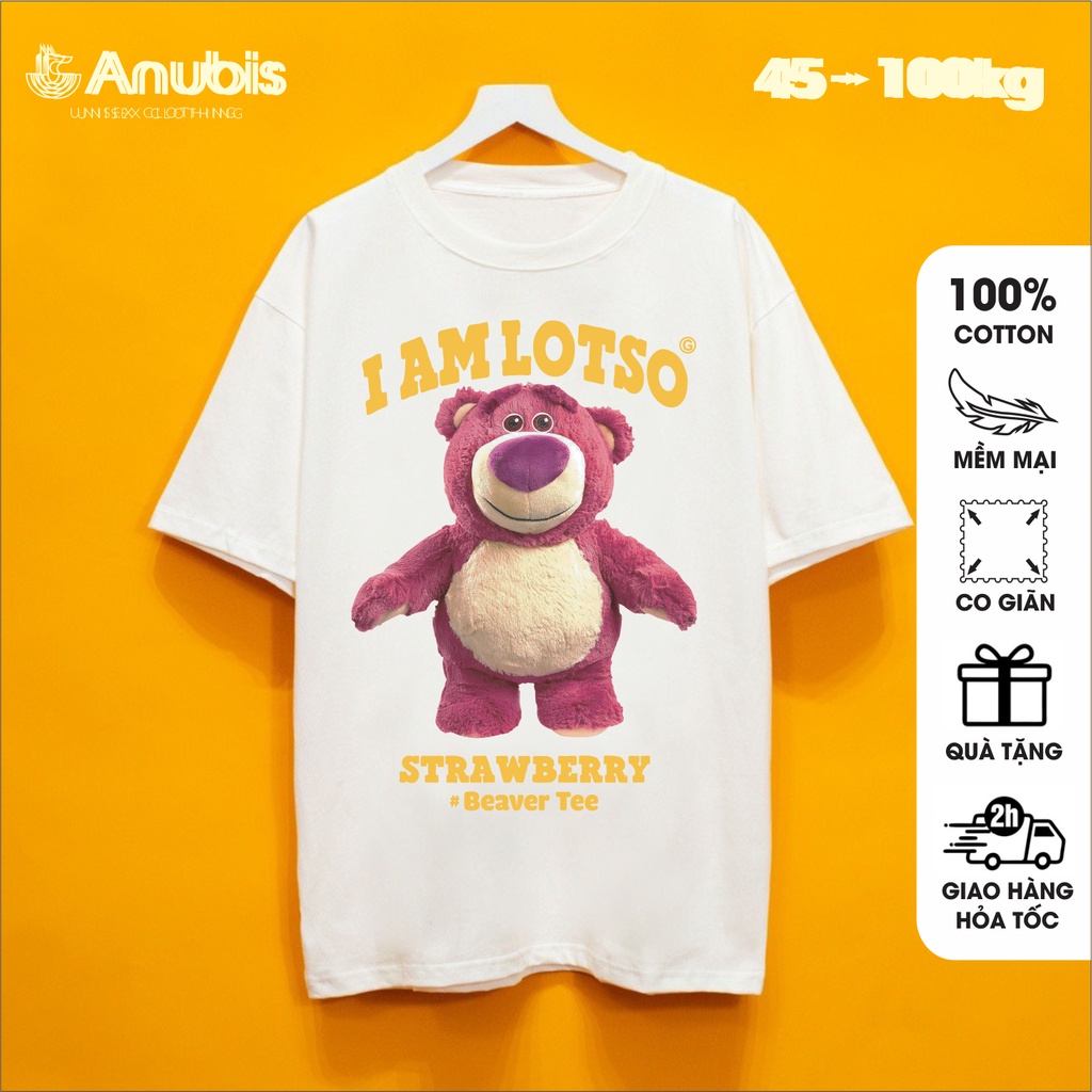 Áo Thun Gấu Lotso &quot;I Am Lotso Strawberry&quot; | Anubis Store