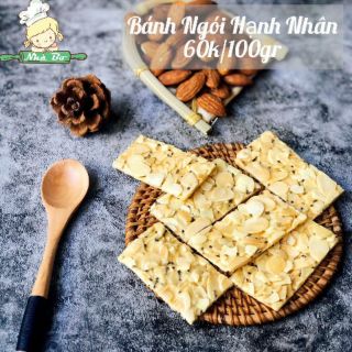 Bánh ngói Hạnh nhân hạt Chia túi zip giấy 200gr 500gr