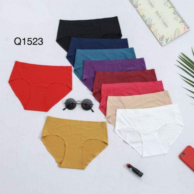 Combo 5 Quần lót nữ thun lạnh đúc su không đường may cao cấp mặc thoải mái YUKI STORE 5-5032