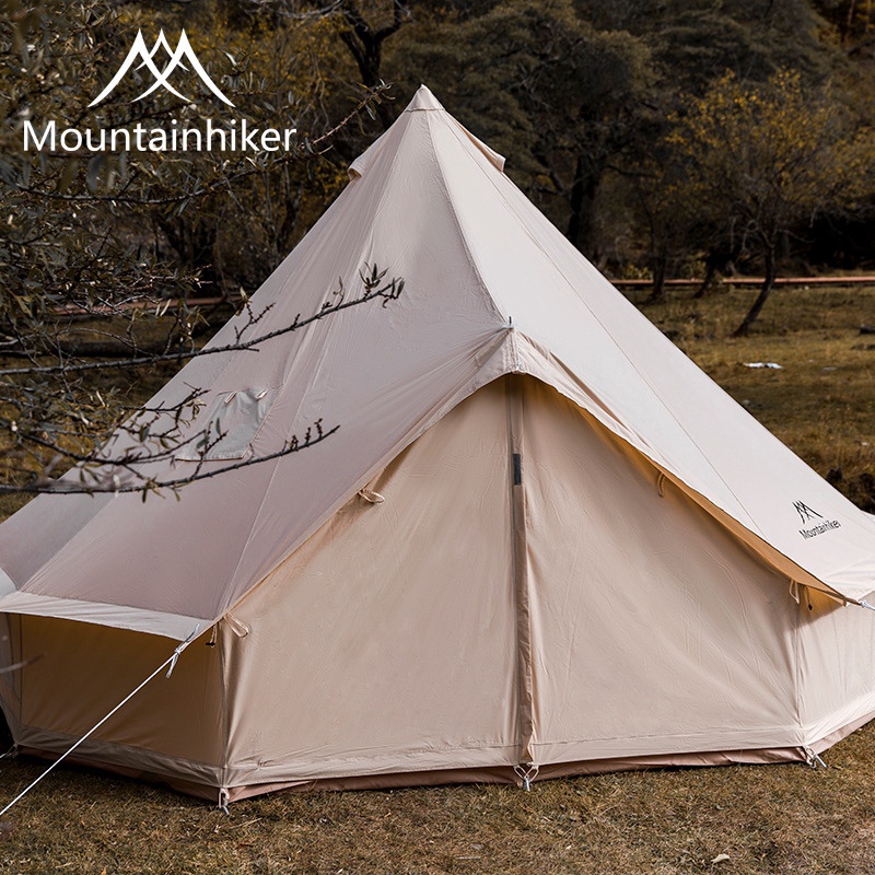 Lều Cắm Trại Mông Cổ Dã Ngoại Du Lịch Kích Thước 3M, 4M Dành Cho 4-8 Người - Doanh Trại Mông Cổ