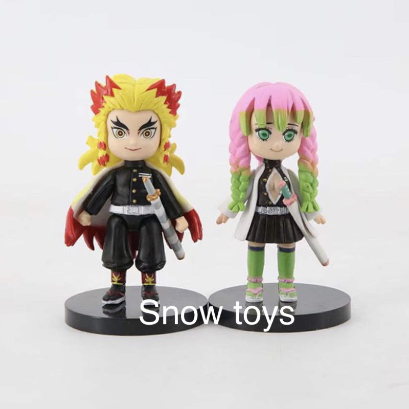 Mô hình Kimetsu No Yaiba - Thanh gươm diệt quỷ - Trụ cột Nham Luyến Xà Viêm Trùng Hà Thuỷ Âm Phong Shinobu Rengoku