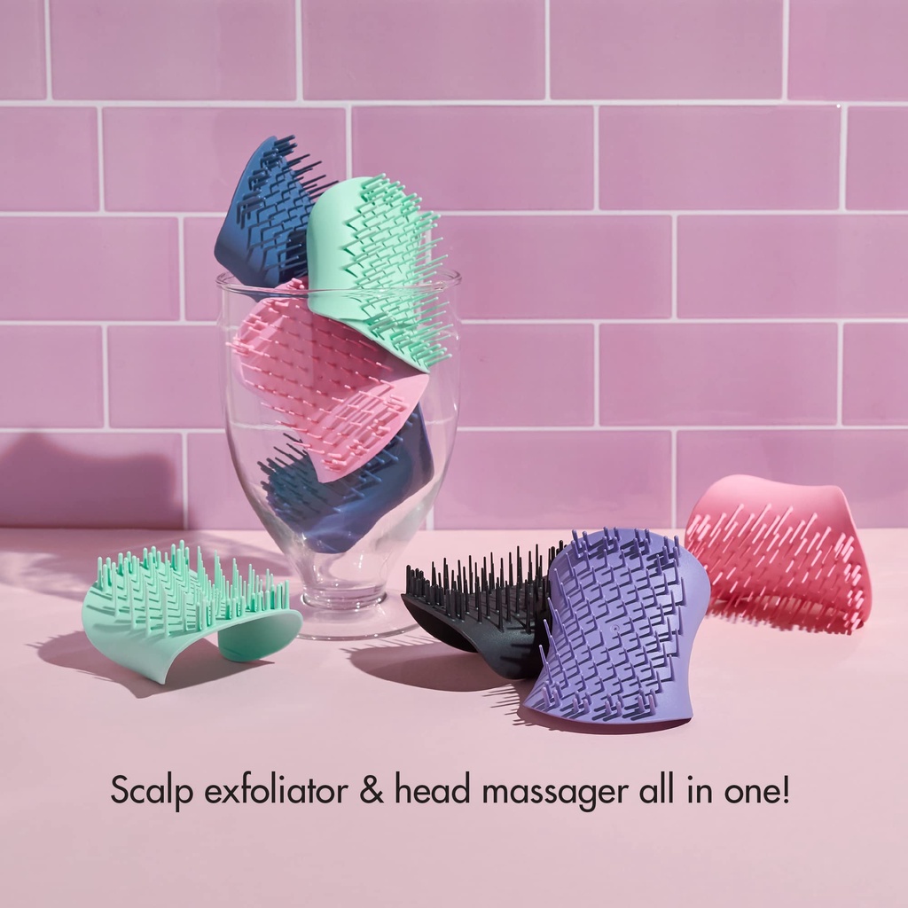 Lược Tangle Teezer gội đầu, tẩy tế bào chết và mát xa da đầu The Scalp Exfoliator &amp; Massager