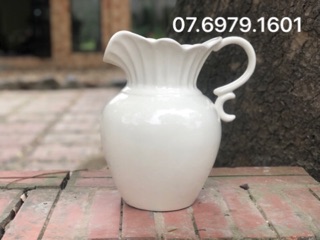 Bình sữa cắm hoa (cao 35cm)