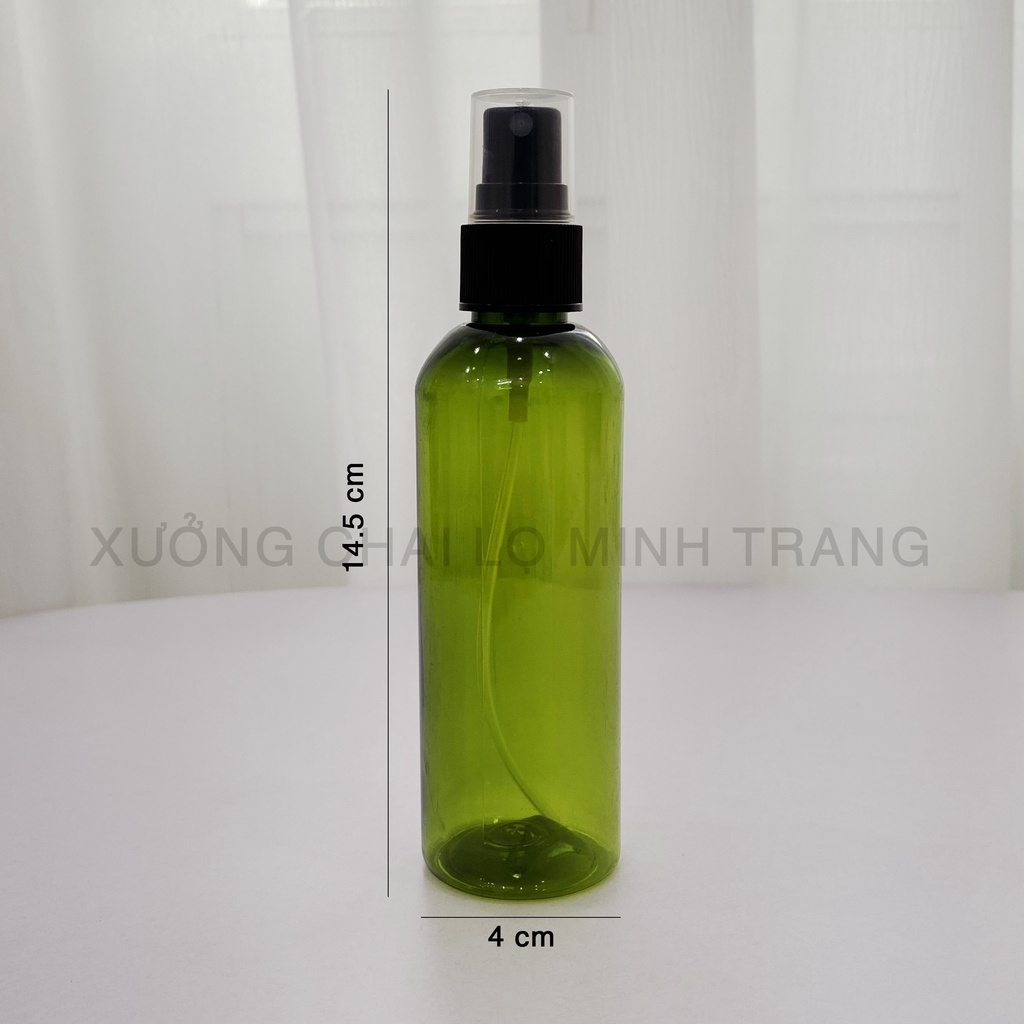 Chai Nhựa Pet Xịt Phun Sương 100ML Chiết Mỹ Phẩm