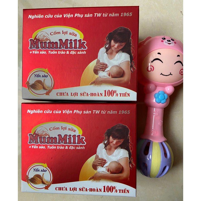 Cốm Mummilk Yến sào 💥free ship💥2 hôp_ Chính hãng_ Phụ sản TW nghiên cứu