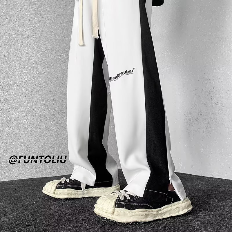 Quần Dài Lưng Thun Dáng Rộng Thoáng Khí Thoải Mái Phong Cách Hàn Quốc Thời Trang Cho Nam size M-3XL