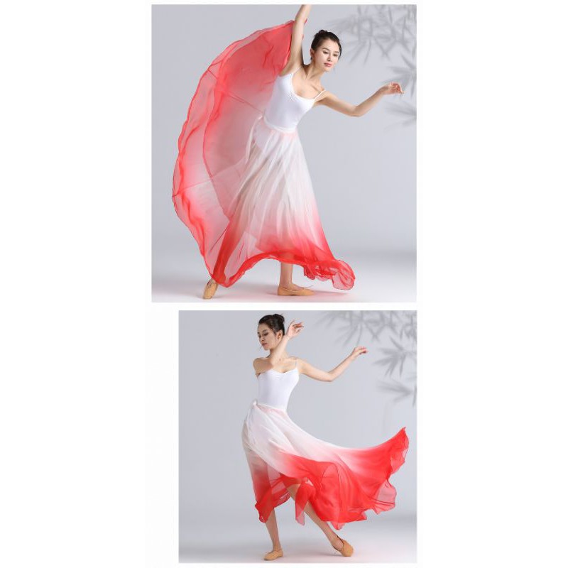 Váy ombre mới đặc biệt tặng quần váy