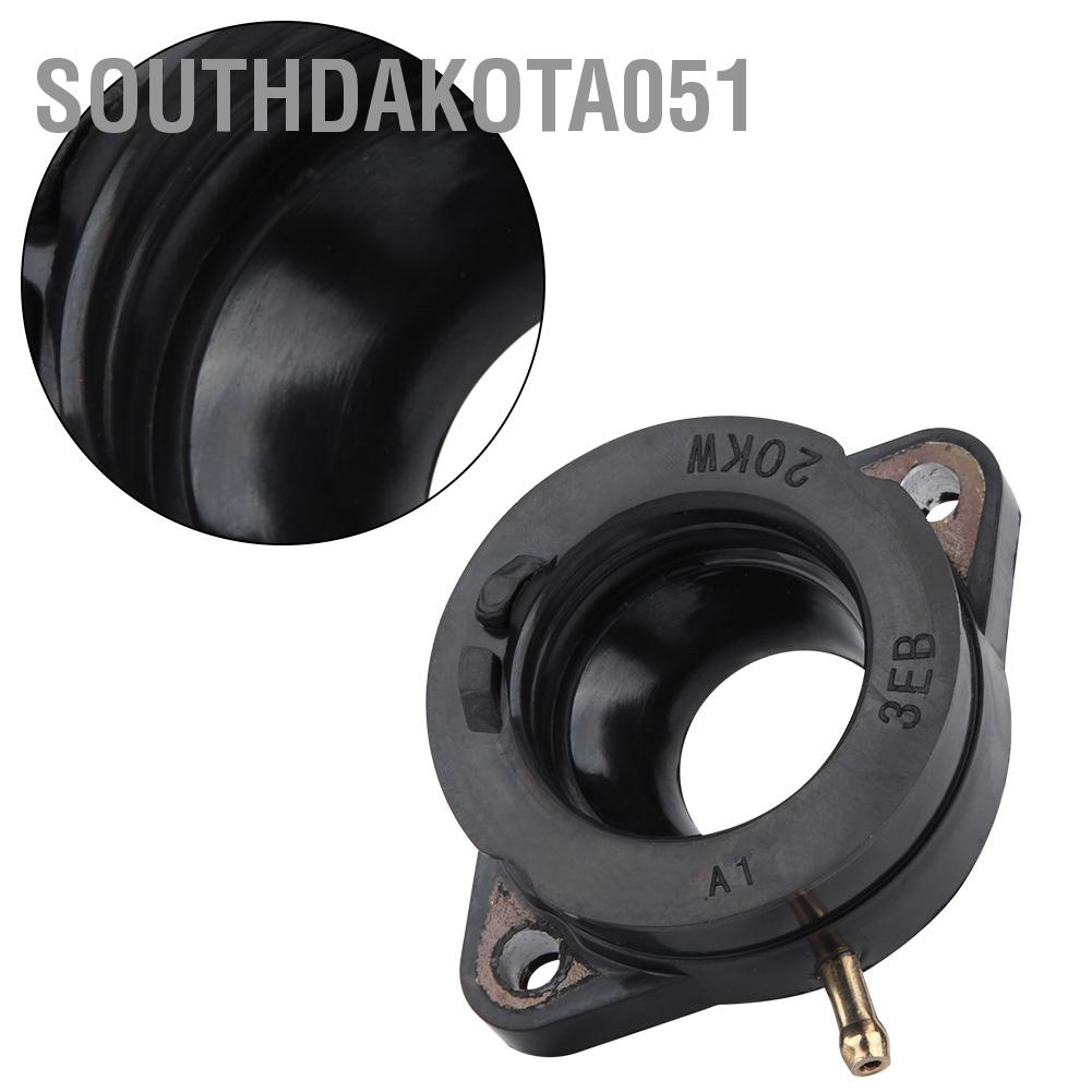 Hàng Sẵn Đầu Nối Chuyển Đổi Giao diện chế hòa khí xe máy Bằng Cao Su cho Yamaha SR400 93-00 SR500 91-99【Southdakota051】