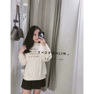 Áo nỉ zara sale