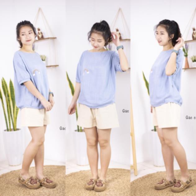 Quần sooc nữ vải LINEN đủ size siêu mát tk by Gác của Tea New *