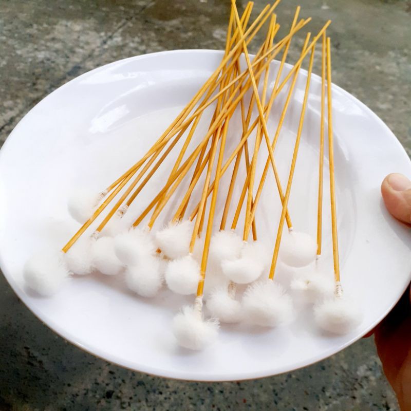 Combo 10 bông ngoáy tai lông vịt