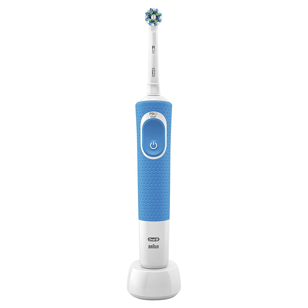 Bàn Chải Đánh Răng Điện Braun Oral-B Vitality 100 Cross Action, Sensi, 3D White - BH 12 tháng - 1 đổi 1 trong 7 ngày