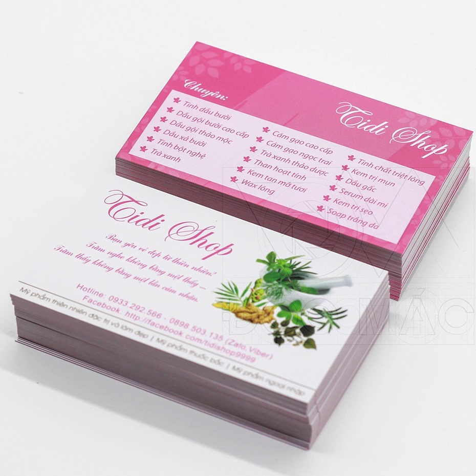 In danh thiếp, in name card theo yêu cầu giá rẻ, card visit theo yêu cầu - AZ Printing