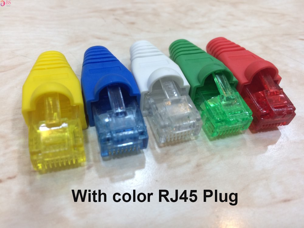 Nắp Bảo Vệ Đầu Nối Dây Cáp Mạng Rj45 Cat 5 Cat6 Rj-45 Cat6 Cat5E