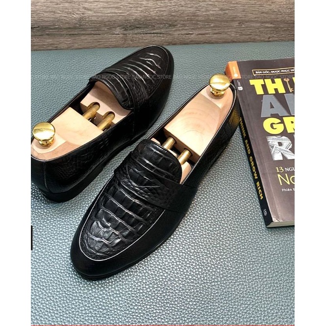 Giày lười nam công sở mã KG08, giày da nam cao cấp