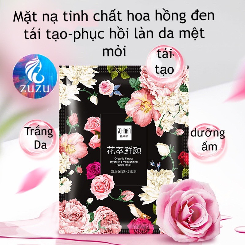 [N157] MẶT NẠ CHỐNG LÃO HÓA CAO CẤP TINH CHẤT HOA HỒNG giúp da tươi trẻ và hồng hào như cánh hoa tươi | BigBuy360 - bigbuy360.vn