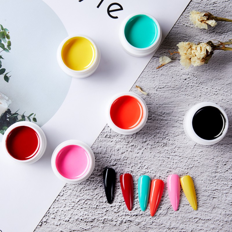 Bộ sơn móng tay 36 màu Gel - Set 36 màu vẽ gel đậm đặc dễ vẽ,  Bộ sơn móng tay Gel sơn móng tay màu Gel cho móng tay chuyên dùng cho dân làm móng