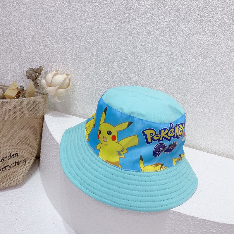 Ns2 Mũ bucket Hình super mario pikachu minions Chống Nắng Ngoài Trời Dễ Thương sn2 Cho Bé Trai Và Gái