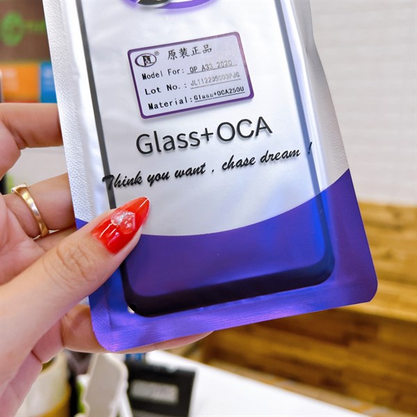 Kính ép OCA Oppo A33 2020