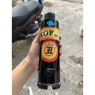 Mũi khoan rút lõi bê tông phi 63 ngắn 20cm có chống kẹt mũi cho thợ điều hoà Điện Máy Quyết Trang