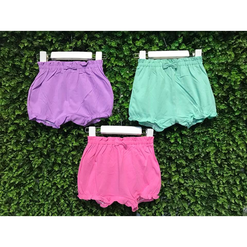 Quần cộc Canifa bé gái bo ống 6M-12M