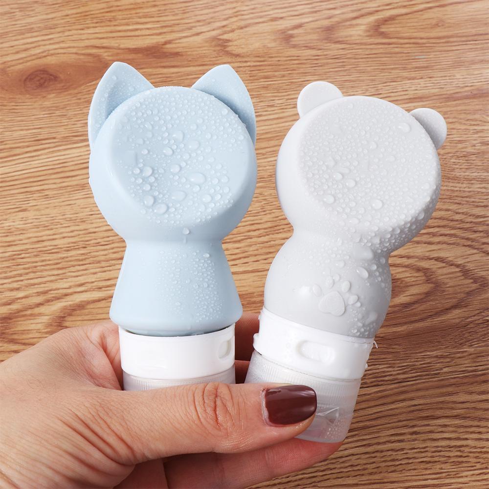 SUYO Bình Silicone Rỗng Đựng Dầu Gội / Kem Dưỡng Thể Đổ Đầy Tiện Lợi