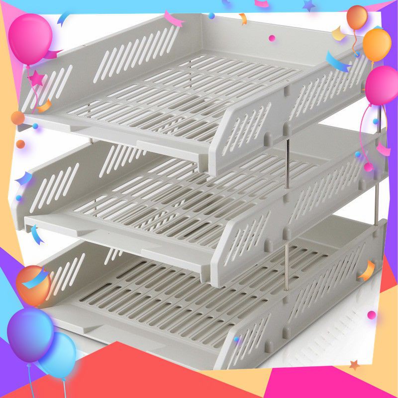 Khay 3 tầng Deli 9209 (๖ۣۜTốt nhất -๖ۣۜRẻ nhất)