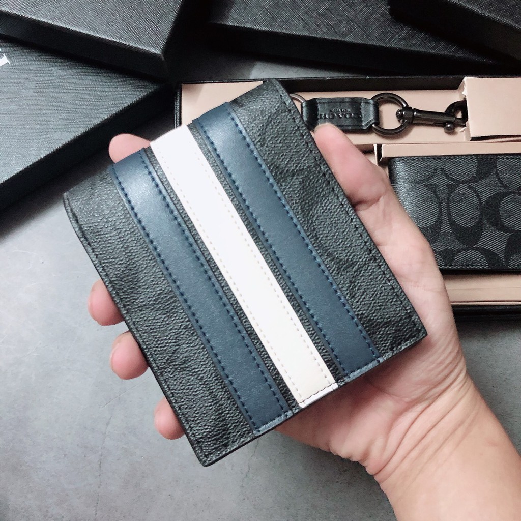 Set Coach ví ngắn + khóa - S163