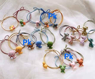 Combo 10 Thun Cột Tóc Nhiều Hình Dễ Thương