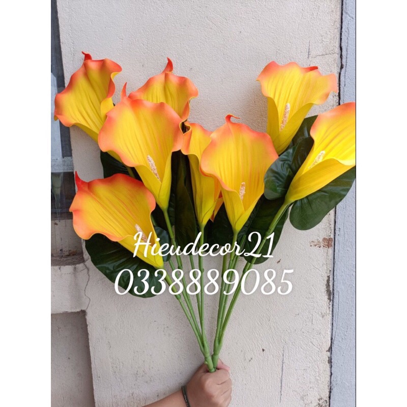 Cành hoa Rum siêu đẹp, cao 65cm đủ màu ảnh thật,hàng sẵn