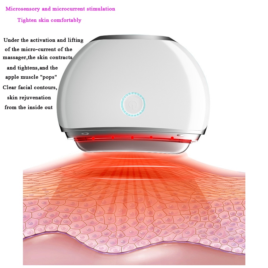 Thiết Bị Mát Xa Mặt Chống Lão Hóa USB Thiết Kế Nhỏ Gọn Tiện Dụng