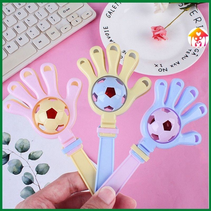 Đồ chơi lục lạc hình bàn tay ngộ nghĩnh phát am thanh vui nhộn