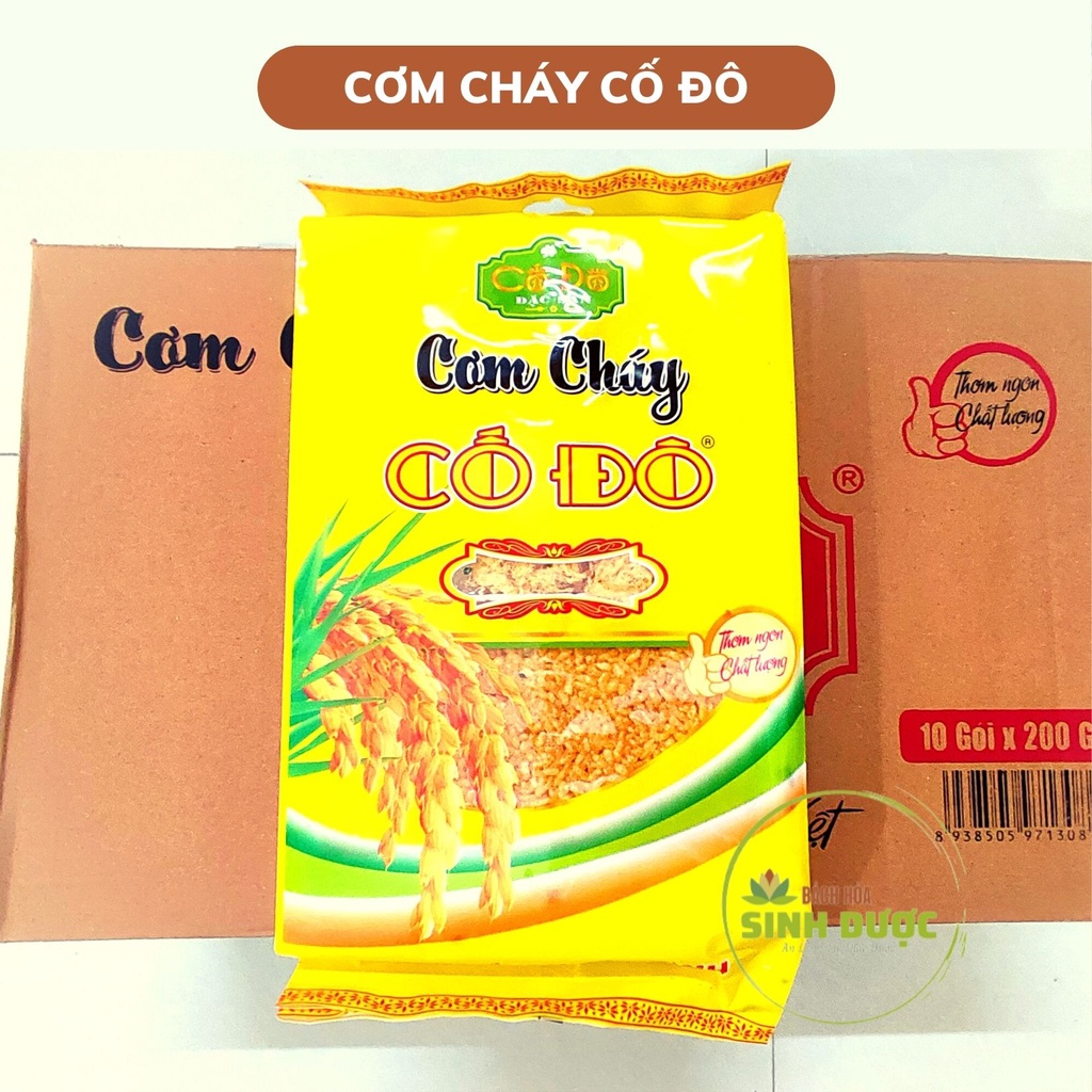 Cơm cháy Cố Đô 200g - Đặc sản Ninh Bình OCOP 4 SAO