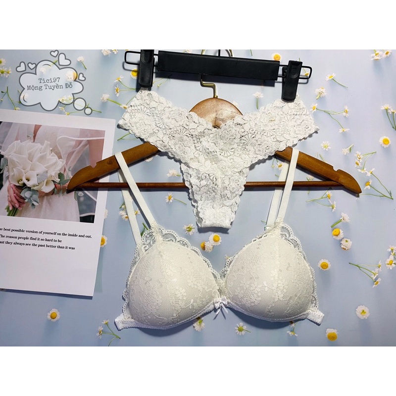 Set Bra ren thiết kế cao cấp - đồ lót nguyên set ren gợi cảm👙👙 | BigBuy360 - bigbuy360.vn