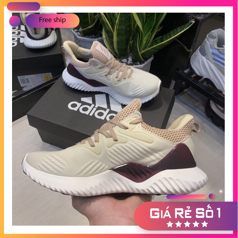 Giày Sneaker Anpha Hồng Kem