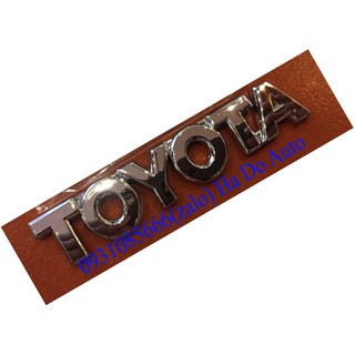 Chữ nổi toyota