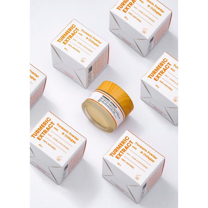 TURMERIC EXTRACT -ĐÁNH BAY MỤN ẨN VÀ CÁC LOẠI MỤN