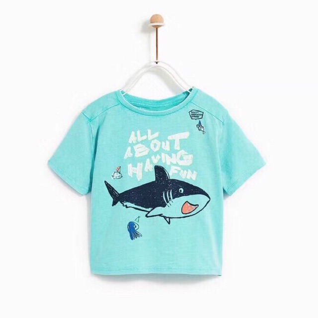 Áo phông Zara bé trai 2-8y