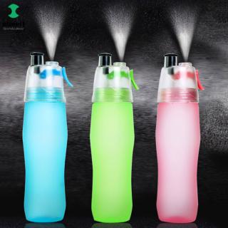 Bình đựng nước 700ML bằng nhựa nhiều màu có vòi phun sương tiện dụng chất lượng cao